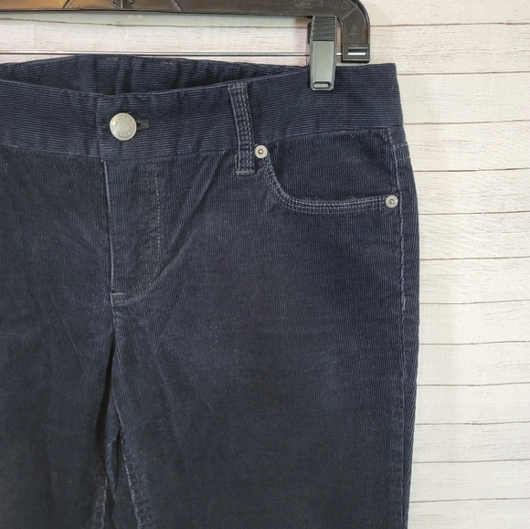 J.CREW STRETCH VINTAGE CORD IN BLACK, SZ 6R - Picture 4 of 14